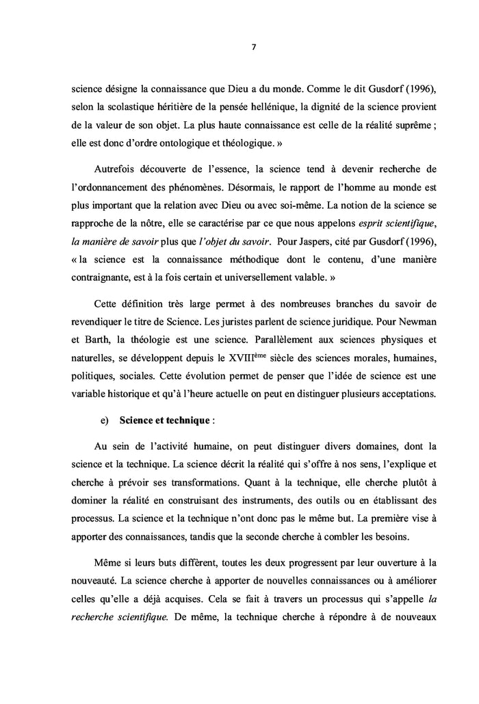 Méthodologie de recherche en science psychologique et de l'éducation