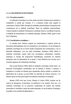 Méthodologie de recherche en science psychologique et de l'éducation