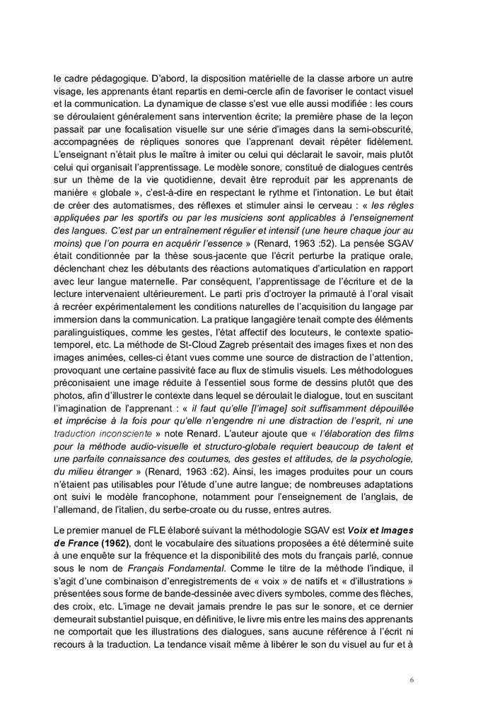 L'utilisation de séquences de film en classe de FLE