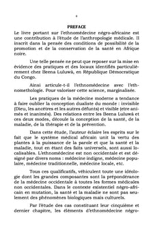 L'ETHNOMEDECINE NECRO-AFRICAINE