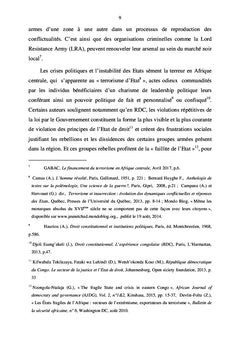 Antiterrorisme et promotion de l'etat de droit en Afrique centrale