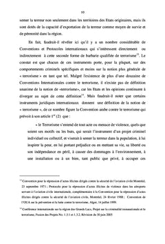 Antiterrorisme et promotion de l'etat de droit en Afrique centrale