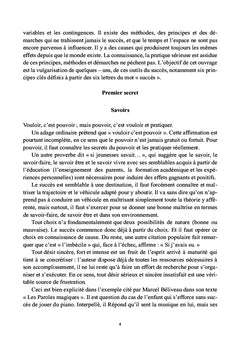 Le succès vous obéit