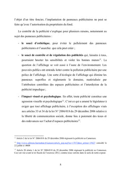 La gestion des droits relatifs à la publicité au Cameroun