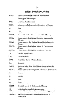 Problématique de la réinsertion psycho-sociale des femmes violées