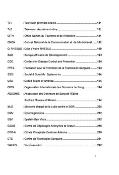Politique dynamique de communication en vue du don de sang de qualite