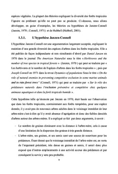 Cause de la monodominance de l'essence Cynometra alexandri