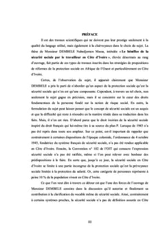 Le bénéfice de la sécurité sociale par le travailleur en Côte d'Ivoire