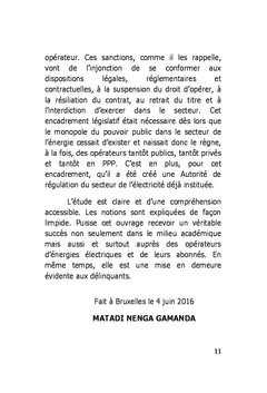 Les Infractions dans le secteur de l'Electricité