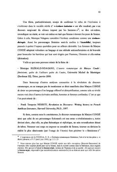 Énonciation de l'ironie dans les romans de Maryse Condé