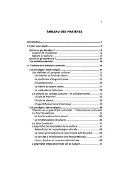 Théories culturelles
