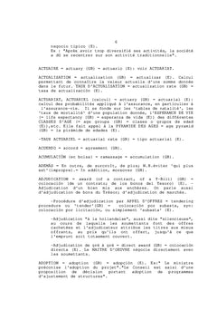 Glossaire économique et financier Français/ Anglais/ Espagnol