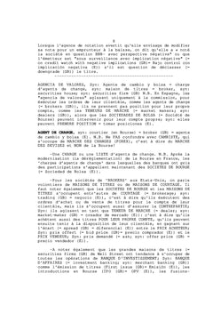 Glossaire économique et financier Français/ Anglais/ Espagnol