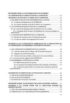 Mutations et devenir des paysanneries de l'opération Yabassi-Bafang