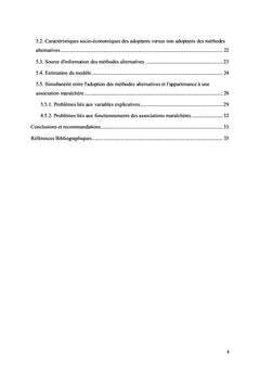 Interactions sociales dans la diffusion des méthodes alternatives