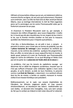 Homosexualite: l'ADN humain peut-il corriger le Dieu createur?