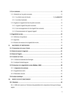 Etude comparative de trois graminées tropicales sur deux saisons