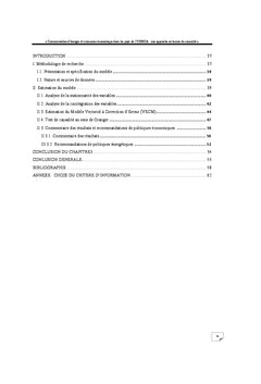 Consommation d'énergie et croissance économique