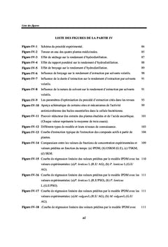 Modélisation cinétique d'un procédé d'extraction