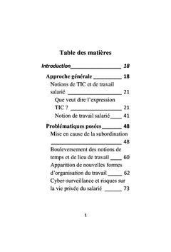 Monde du travail et numérique. Tome 1