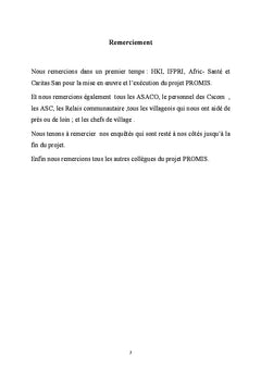 Rapport de l'etude longitudinale PROMIS 2015-2017