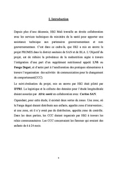 Rapport de l'etude longitudinale PROMIS 2015-2017
