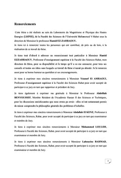 L'Étude Des Propriétés Magnétiques Des Cuprates