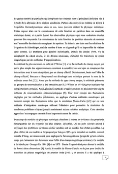 L'Étude Des Propriétés Magnétiques Des Cuprates