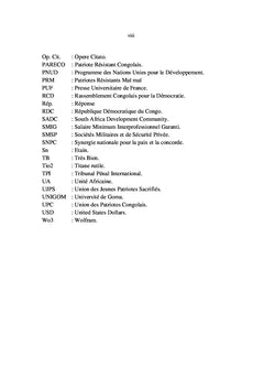 Analyse polemologique et geostrategique des guerres du Kivu en RDC