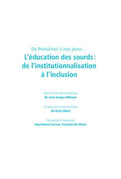 De Pestalozzi à nos jours...