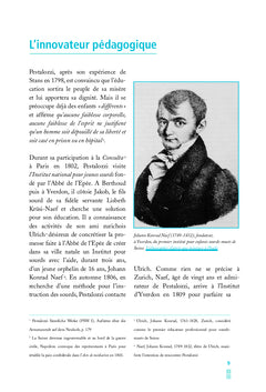 De Pestalozzi à nos jours...
