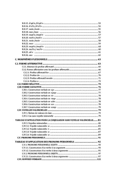 Morphemes Verbaux de la Langue Laze
