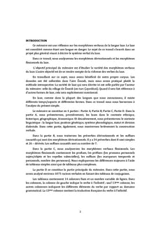 Morphemes Verbaux de la Langue Laze