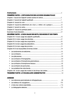 Français: ecrire et parler sans fautes