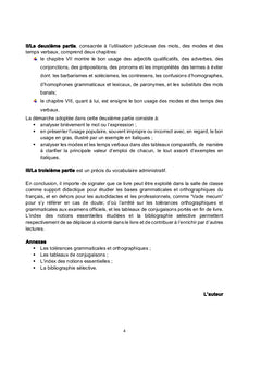 Français: ecrire et parler sans fautes
