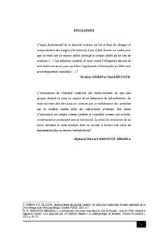 Pouvoirs Publics, Motos-taximen et Securite Routiere