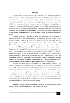 Pouvoirs Publics, Motos-taximen et Securite Routiere