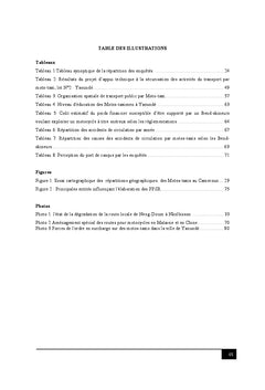 Pouvoirs Publics, Motos-taximen et Securite Routiere