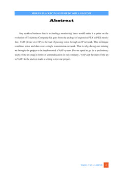 Mise en place d'un système de VoIP à GLOPCOF