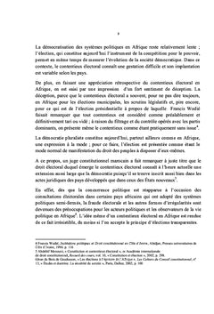 Le Juge Constitutionnel Face à L'impératif de Vérité, Sincérité, Régularité et Credibilité