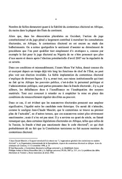 Le Juge Constitutionnel Face à L'impératif de Vérité, Sincérité, Régularité et Credibilité