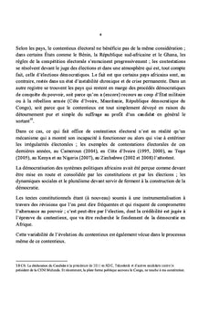 Le Juge Constitutionnel Face à L'impératif de Vérité, Sincérité, Régularité et Credibilité