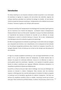 La psychologie de l'entrepreneur