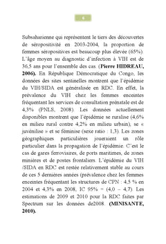 Genre & VIH SIDA, facteurs attribuables à la féminisation
