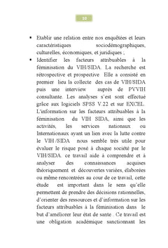 Genre & VIH SIDA, facteurs attribuables à la féminisation