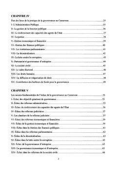 Cameroun: le vrai visage de la gouvernance