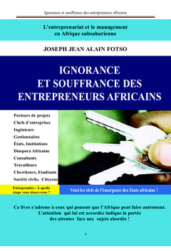 Ignorance et souffrance des entrepreneurs africains