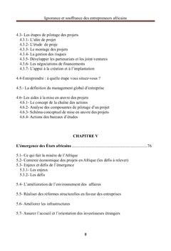 Ignorance et souffrance des entrepreneurs africains