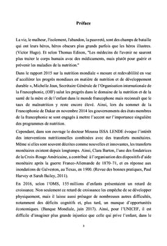 Comment freiner le retard de croissance chez les enfants de 6 A 23 mois
