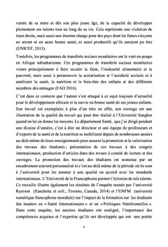 Comment freiner le retard de croissance chez les enfants de 6 A 23 mois